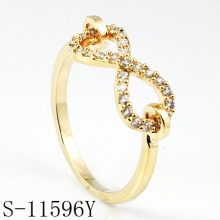 Fashion Jewelry 925 Silver Ring (S-11596Y)